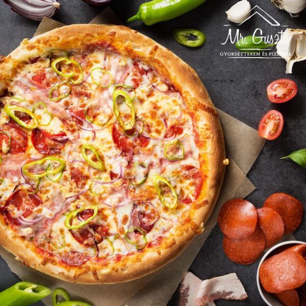 34. Ördög Pizza 45 cm